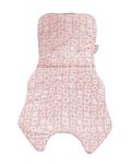 Подложка за столче за хранене BabyJem - Розова, 26 x 40 cm - 2t