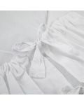 Подложка с връзки Petite&Mars - 75 x 75 cm, бяла - 2t