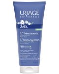 Почистващ душ-крем за бебета Uriage - С отмиване, 200 ml - 1t