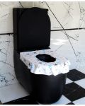 Покривало за тоалетна чиния за еднократна употреба BabyJem - На зведи, 10 броя - 7t