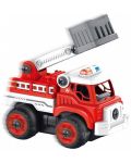 Пожарна кола за сглобяване Buki France - С радиоуправление - 2t