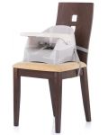 Повдигащо столче за хранене Chipolino - Парти, сиво - 3t