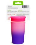 Преходна чаша Munchkin - Miracle 360° Colour Change, 255 ml, розова - 7t