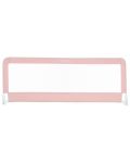 Предпазна преграда за легло Coco - 150 x 42 x 55 cm, розова - 2t