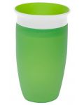 Преходна чаша Munchkin Miracle 360° - 296 ml, зелена - 1t