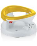Противоплъзгаща седалка за баня и хранене BabyJem - Жълта - 6t