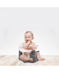 Противоплъзгаща седалка за баня и хранене BabyJem - Бяла - 5t