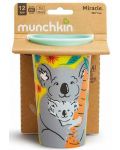 Преходна чаша Munchkin - Miracle 360°, Koala, 266 ml - 3t