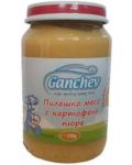 Пюре Ganchev - Пиле с картофено пюре, 190 g  - 1t