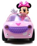 Радиоуправляема кола Jada Toys Disney - Мини Маус, с фигурка - 3t