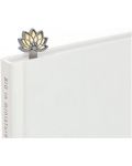 Разделител за книги Metalmorphose - Lotus Flower Pearl Gold - 3t