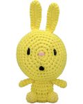 Ръчно плетена играчка Wild Planet - Заек, 12 cm - 1t