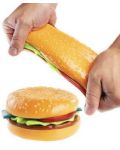 Разтеглива играчка Stretcheez Burger, пиле Buffalo - 2t