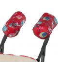 Ръкавици за количка Baby Koala, червени с рисунки - 3t