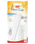 Резервна сламка за чаша Nuk Flexy Cup - 1t