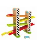 Детска дървена играчка Classic World - Състезателна писта - 1t