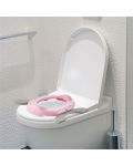 Седалка за тоалетна чиния BabyJem - Розова - 3t