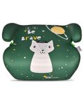 Седалка за кола Lorelli - Orion, i-Size, 125-150 cm, Green Cat - 3t