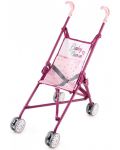 Сгъваема количка за кукли Smoby, розова - 1t