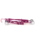 Сгъваема количка за кукли Smoby, розова - 3t