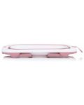 Сгъваема вана с термометър Chipolino - Корал, 87 cm, розова - 4t