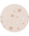 Сгъваем матрак Chipolino, 60 x 120 x 6 cm, хумус с бежови звезди - 4t