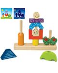 Детска логическа игра Smart Games Preschool Wood - Ден и нощ - 4t