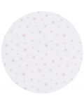 Сгъваем матрак Chipolino, 60 х 120 х 6 cm, бяла пудра със звезди - 4t