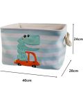 Сгъваема кутия за съхранение на играчки и дрехи Ginger Home - Dino - 2t