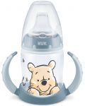 Шише за сок Nuk First Choice - Disney, 150 ml,  сиво, Мечо Пух - 1t