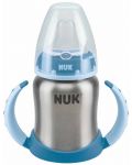 Шише от неръждаема стомана Nuk First Choice,  150 ml, синьо - 1t