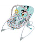 Шезлонг с музика и вибрации Bright Starts Disney Baby - Mickey Mouse, Original Bestie - 1t