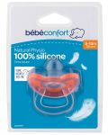 Силиконова залъгалка Bebe Confort - 6-18м, асортимент - 5t