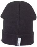 Скейтърска шапка от органичен памук Sterntaler - 55 cm, 4-6 години, черна - 2t
