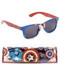 Слънчеви очила в PVC калъф Cerba - Marvel, Captain America - 1t