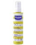 Слънцезащитен спрей Mustela, SPF 50+, 200 ml - 1t