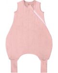 Спално чувалче с крачета Bio Baby - Oт органичен памук, 2.5 Тog, 98 cm, 24-36 м, розово - 1t
