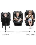 Столче за кола Lorelli - Ares, i-Size, IsoFix, 40-150 cm, Ginger - 6t