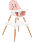 Столче за хранене 3 в 1 Kikka Boo - Multi, Pink - 1t