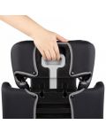 Стол за кола Bebe Confort - Road Fix, IsoFix, i-Size, 100-150 cm, Gray Mist - 5t