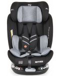 Стол за кола Moni - Nitro, IsoFix, i-Size, 40-150 cm, сив - 3t