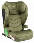 Стол за кола KikkaBoo - i-Travel, 15-36 kg, с I-Size, Army Green - 1t