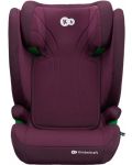 Столче за кола KinderKraft - Junior Fix 2, i-Size, 100-150 cm, Cherry Pearl - 2t