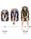 Стол за кола KinderKraft - Comfort Up, I-Size, 75-150 cm, черно - 9t