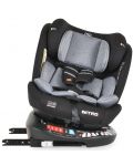 Стол за кола Moni - Nitro, IsoFix, i-Size, 40-150 cm, сив - 7t