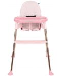 Столче за хранене Kikka Boo - Sky-High, Pink - 2t