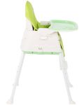 Столче за хранене Kikka Boo - Creamy, зелено - 3t