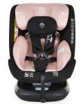 Столче за кола Moni - Serengeti, IsoFix, I-Size, 40-150 cm, розово - 6t