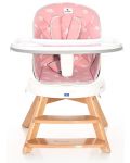 Столче за хранене с ротация Lorelli - Napoli, Pink Bears - 4t