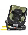 Столче за кола Moni - Serengeti, i-Size, IsoFix, 360°, 40-150 cm, зелено - 6t